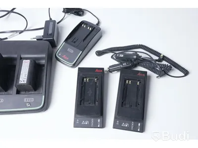 Parti med laddare och batterier - Leica