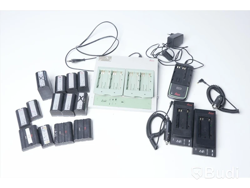Parti med laddare och batterier - Leica