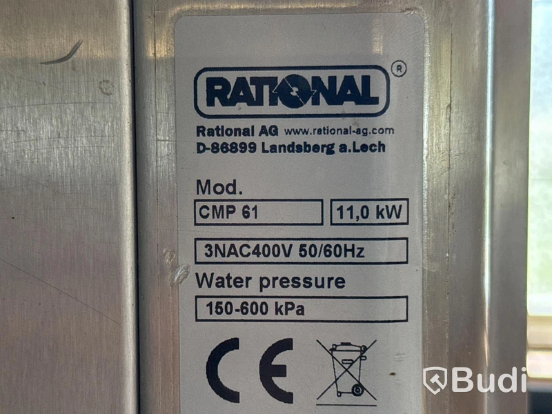 Kombiugn Rational CombiMaster Plus | CMP 61 | 2017