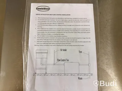 Fettavskiljare CombiSteel | Oanvänd