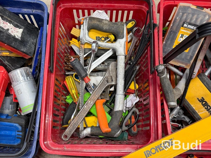 Verktygsparti - blandade handverktyg