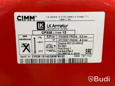 Byggpanna, LK armatur CP335
