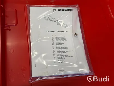Pressverktyg, Novopress ACO203XL BT, med 6st käftar