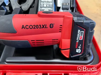 Pressverktyg, Novopress ACO203XL BT, med 6st käftar
