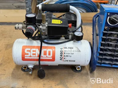 Senco AC4504 kompressor samt 2 st 2kW värmare