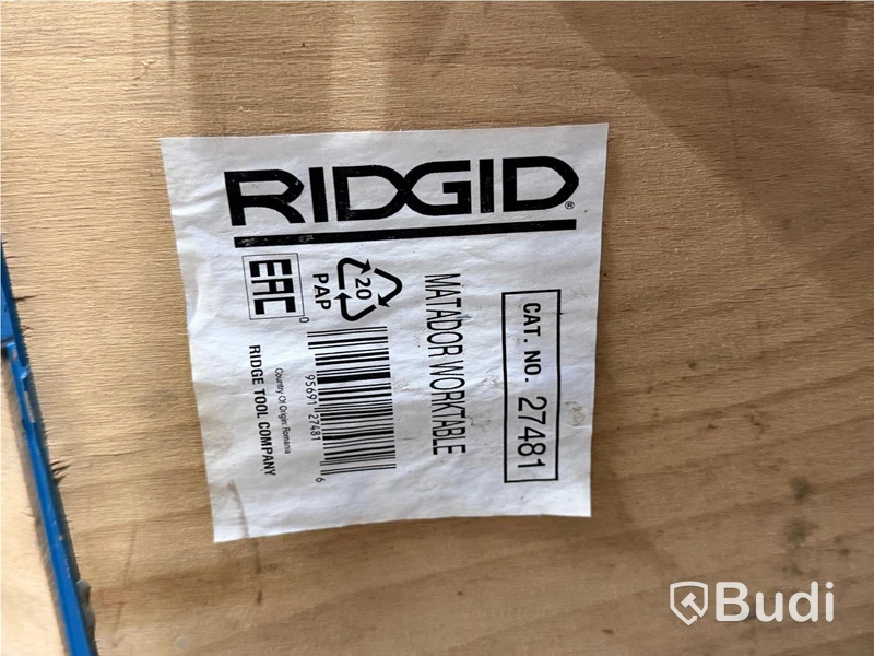 2 st arbetsbord, Ridgid Work Table