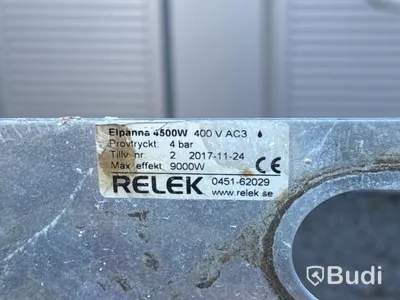Elpanna för golvvärme | 4,5 kW