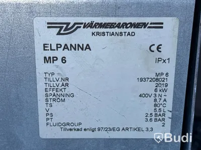 Elpanna Värmebaronen MP 6