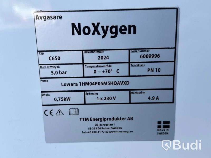 Avgasare NoXygen C650