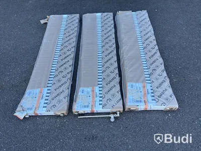 3 st vattenburna radiatorer | Purmo Compact C11 | 1400x400 mm