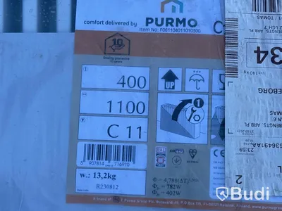 2 st vattenburna radiatorer Purmo compact C11 & C21S