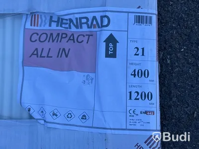 3 st vattenburna radiatorer | Henrad Compact All In Typ 21