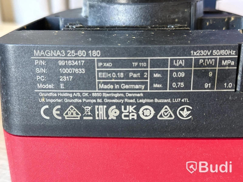 Cirkulationspump Grundfos Magna 3 | 25-60 180