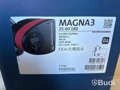 Cirkulationspump Grundfos Magna 3 | 25-60 180