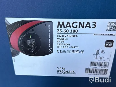 Cirkulationspump Grundfos Magna 3 | 25-60 180