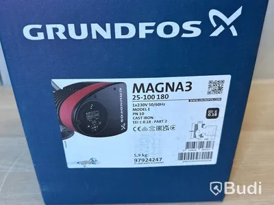 Cirkulationspump Grundfos Magna 3 | 25-100 180