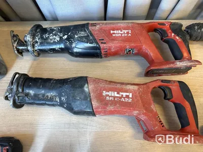 6 st Batterimaskiner Hilti | 3 batterier & 2 laddare