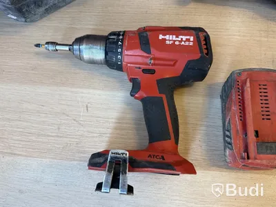6 st Batterimaskiner Hilti | 3 batterier & 2 laddare