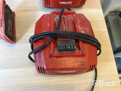 6 st Batterimaskiner Hilti | 3 batterier & 2 laddare