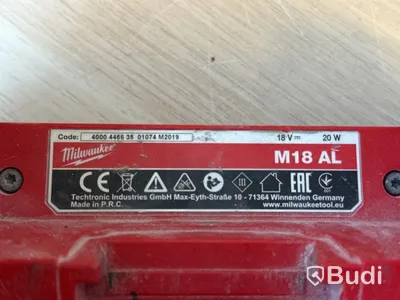 3 st batterimaskiner Milwaukee