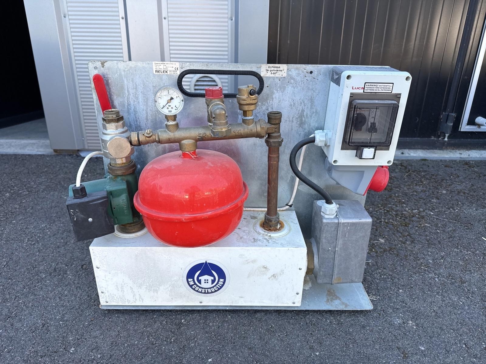 Elpanna för golvvärme | 4,5 kW
