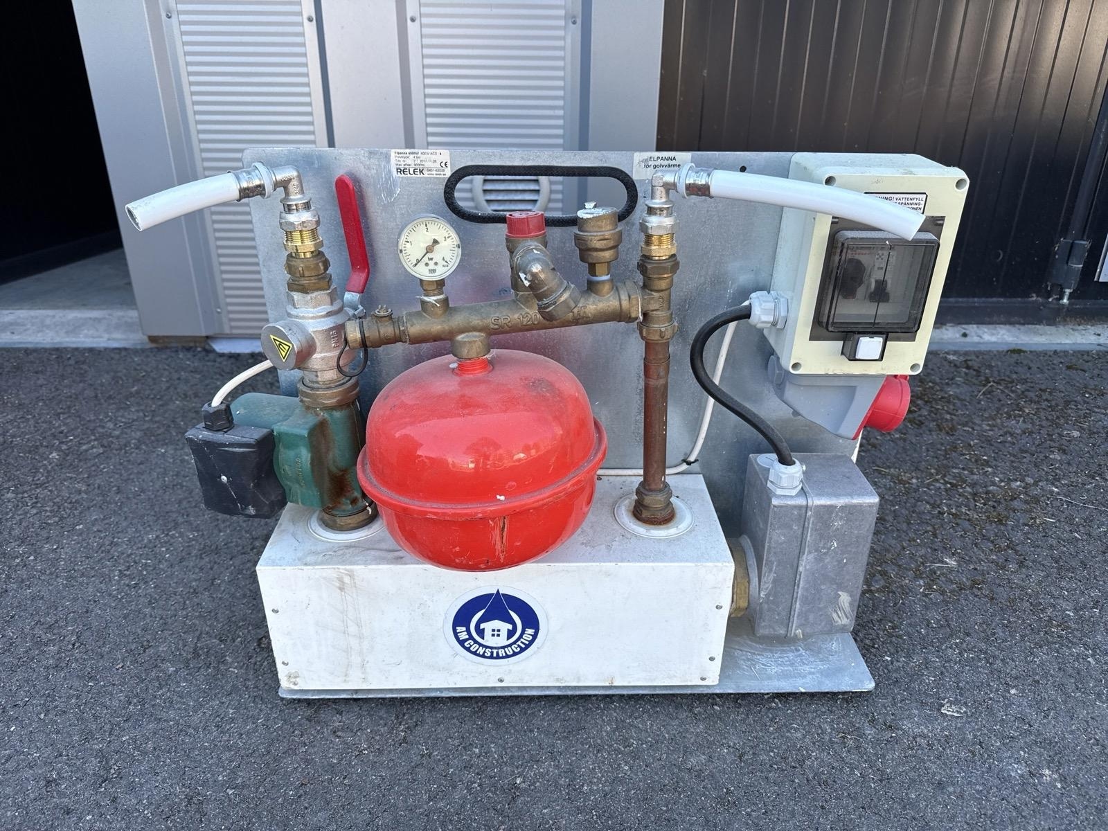 Elpanna för golvvärme | 4,5 kW