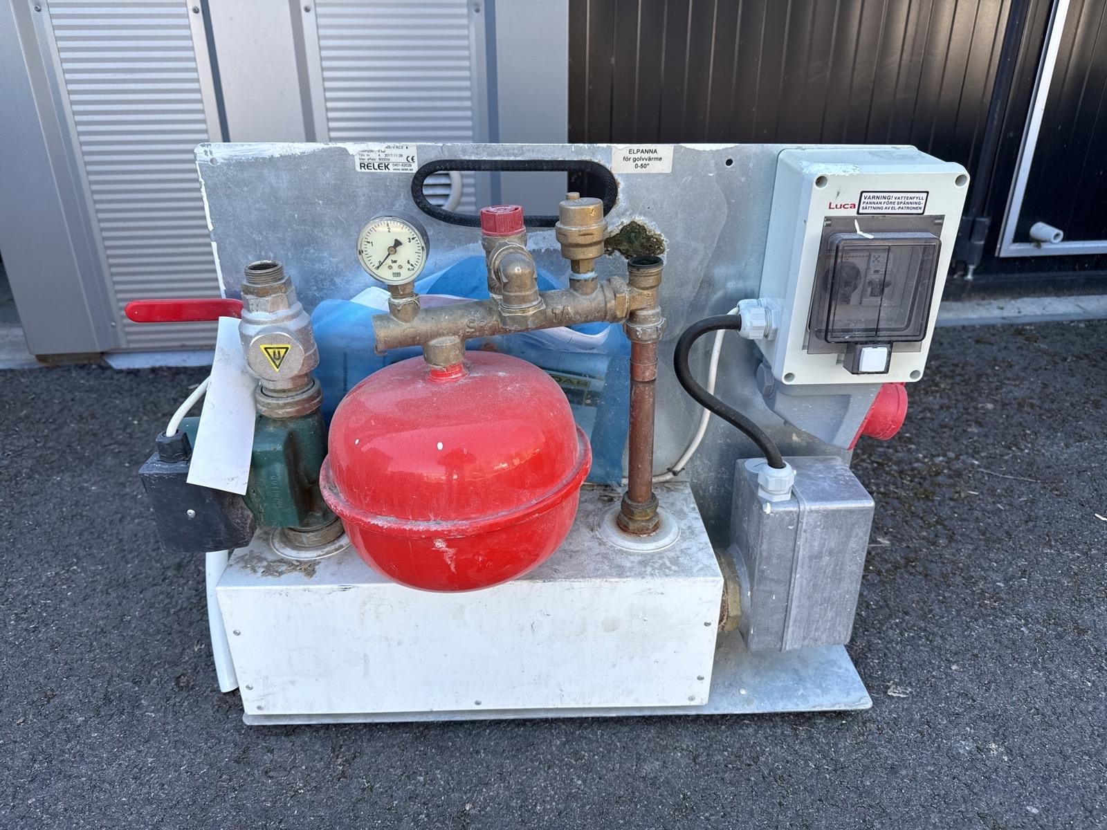 Elpanna för golvvärme | 4,5 kW