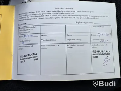 Personbil SUBARU, G4 SUBARU XV -2012 Reparationsobjekt