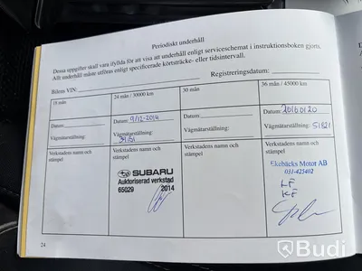 Personbil SUBARU, G4 SUBARU XV -2012 Reparationsobjekt