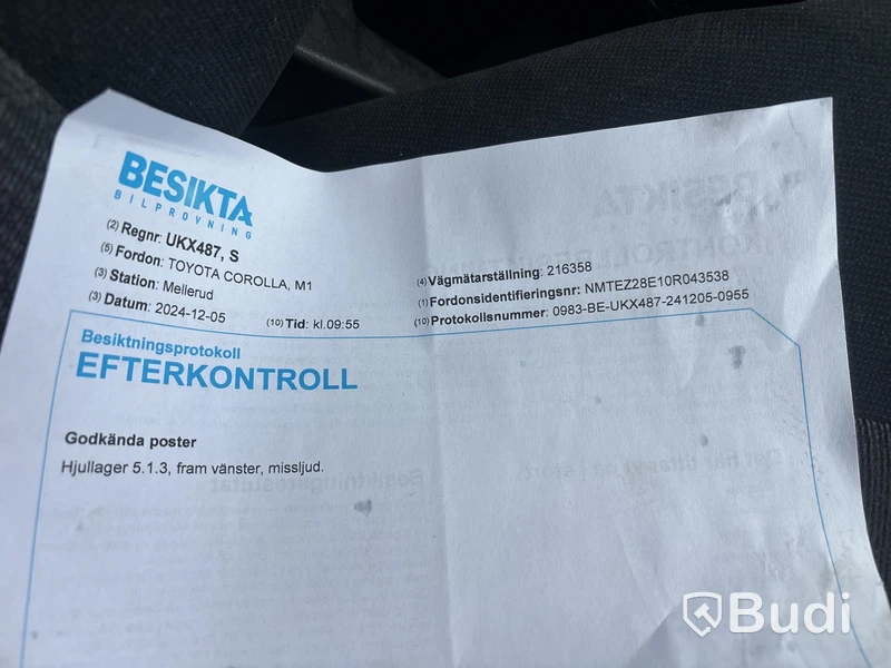 Personbil TOYOTA COROLLA 1.6 VVT-i -2003 | BENSIN