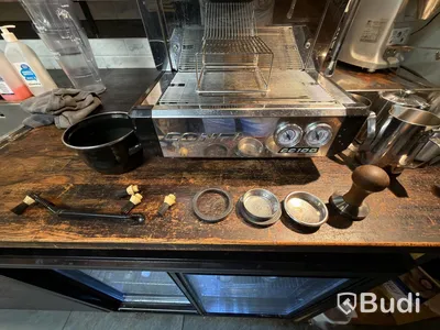 Espressomaskin Conti inkl. Kvarn m.m.