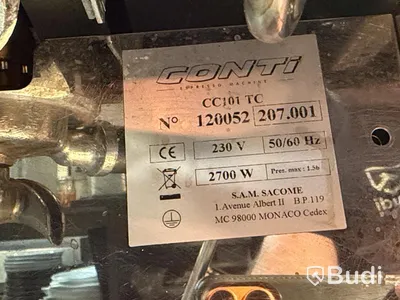 Espressomaskin Conti inkl. Kvarn m.m.