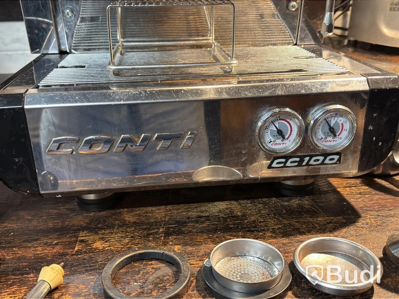Espressomaskin Conti inkl. Kvarn m.m.
