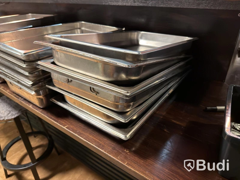Gastronorm pans, etc. (Lot)