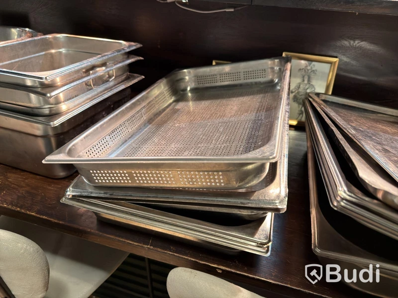 Gastronorm pans, etc. (Lot)