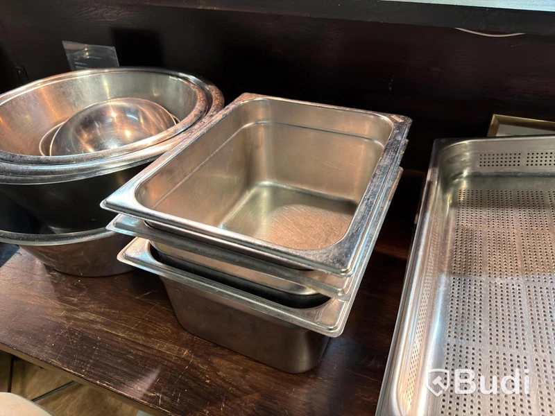 Gastronorm pans, etc. (Lot)