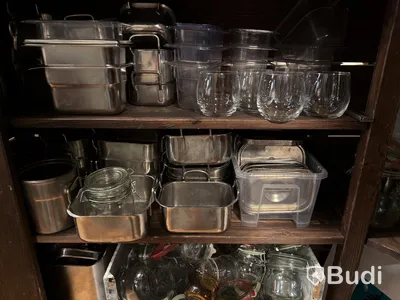 Kantiner, glas & förbrukningsmaterial.