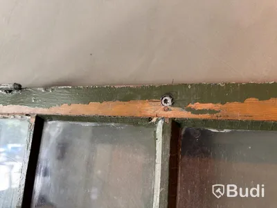 2 glass doors (decorative)
