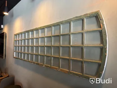 2 glass doors (decorative)