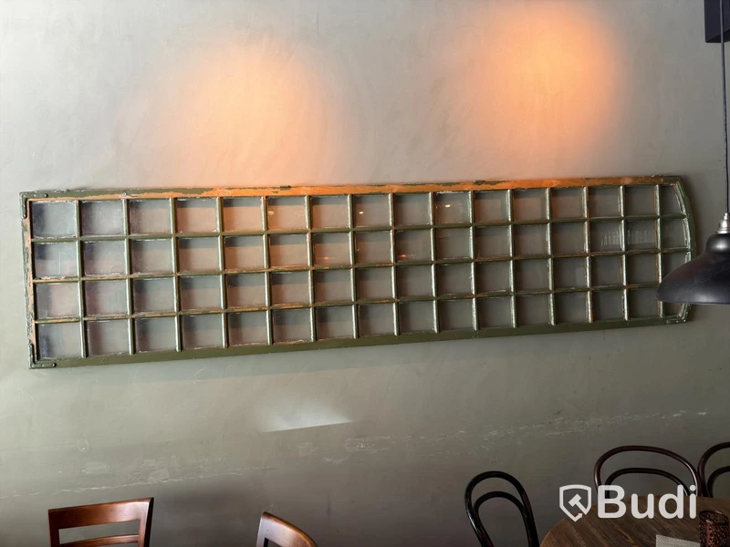 2 glass doors (decorative)