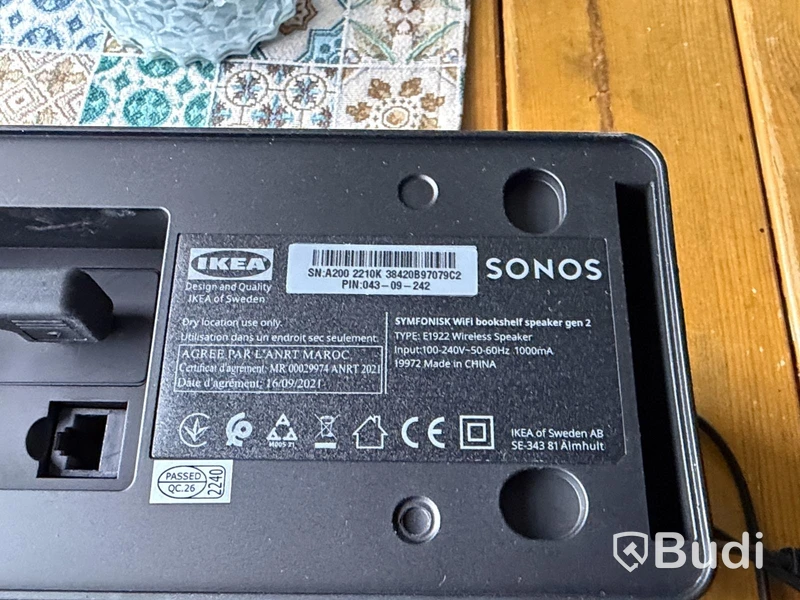 5 st Sonos högtalare