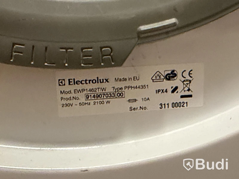 Tvättmaskin Electrolux EWP1462TI