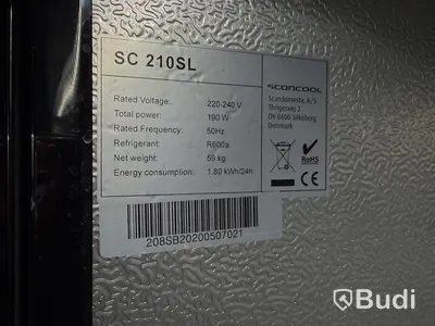Scancool SC 210SL beverage cooler, 210 L
