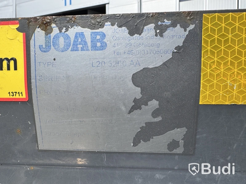 Hooklift truck Volvo FMX 410 6X2 I-Shift -2017 | JOAB 20-ton