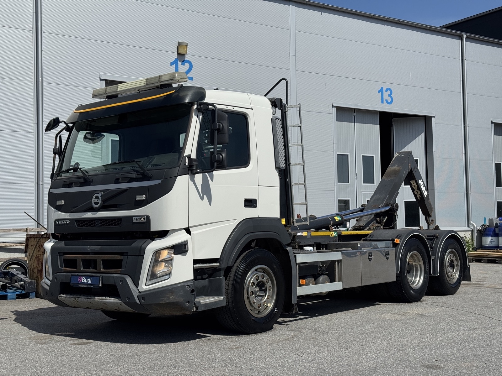 Hooklift truck Volvo FMX 410 6X2 I-Shift -2017 | JOAB 20-ton