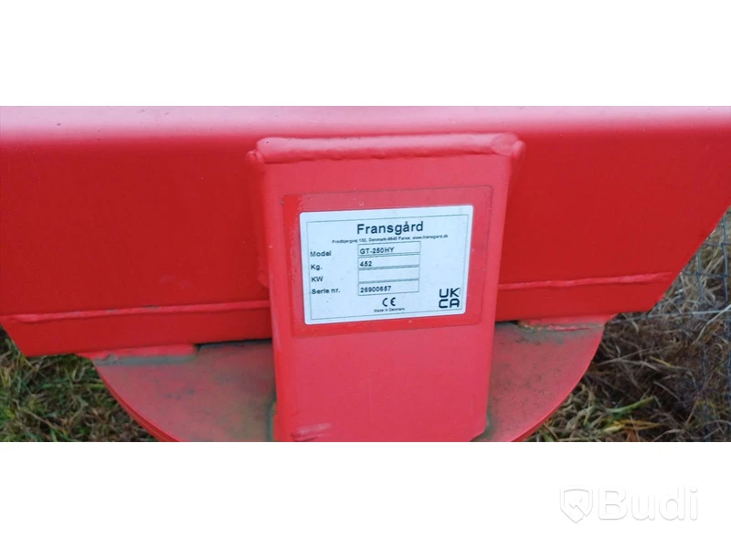 Schakt-snöblad Fransgård GT 250 HY