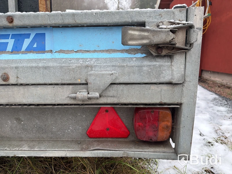 Biltrailer Trailergruppen BZ 1250, 1999, tipp, vinsch