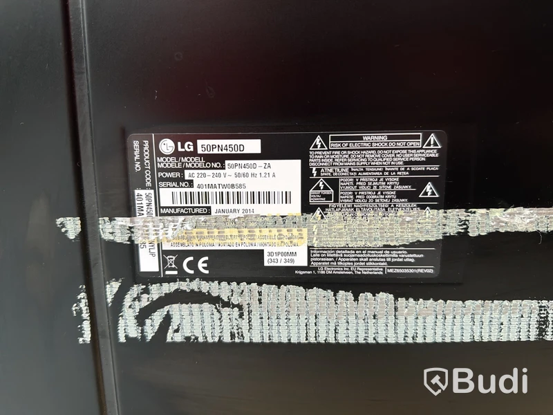 TV LG 50PN450D, 50 tum