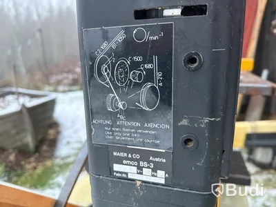 Bandsåg EMCO BS-3, stativ, extra blad