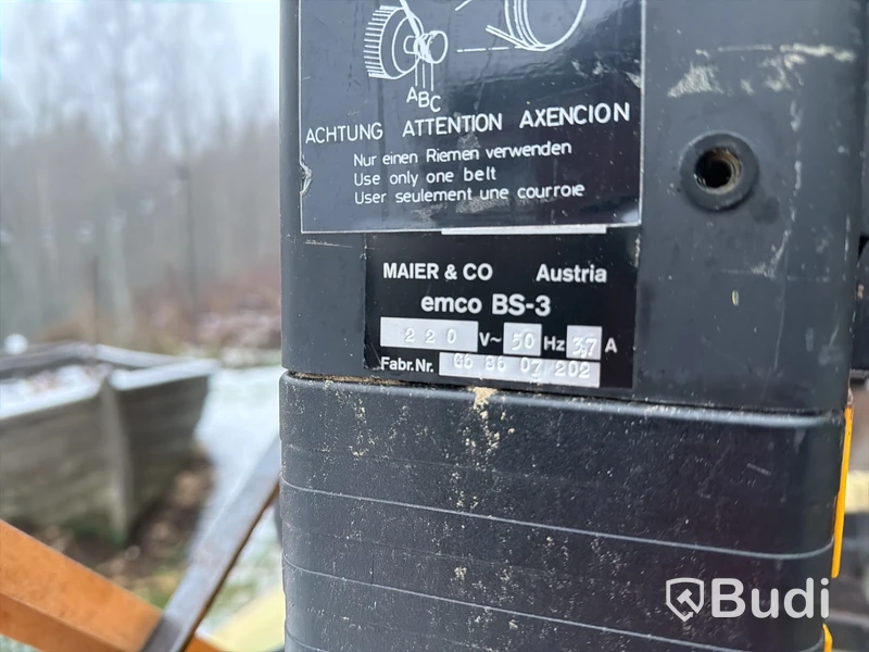 Bandsåg EMCO BS-3, stativ, extra blad